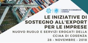 Iniziative sostegno export