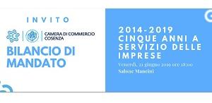 Invito presentazione bilancio di mandato